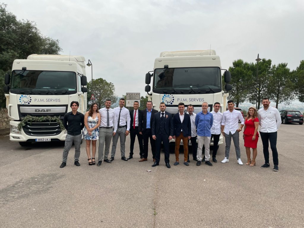El equipo de PIM se va de boda... flota incluida!